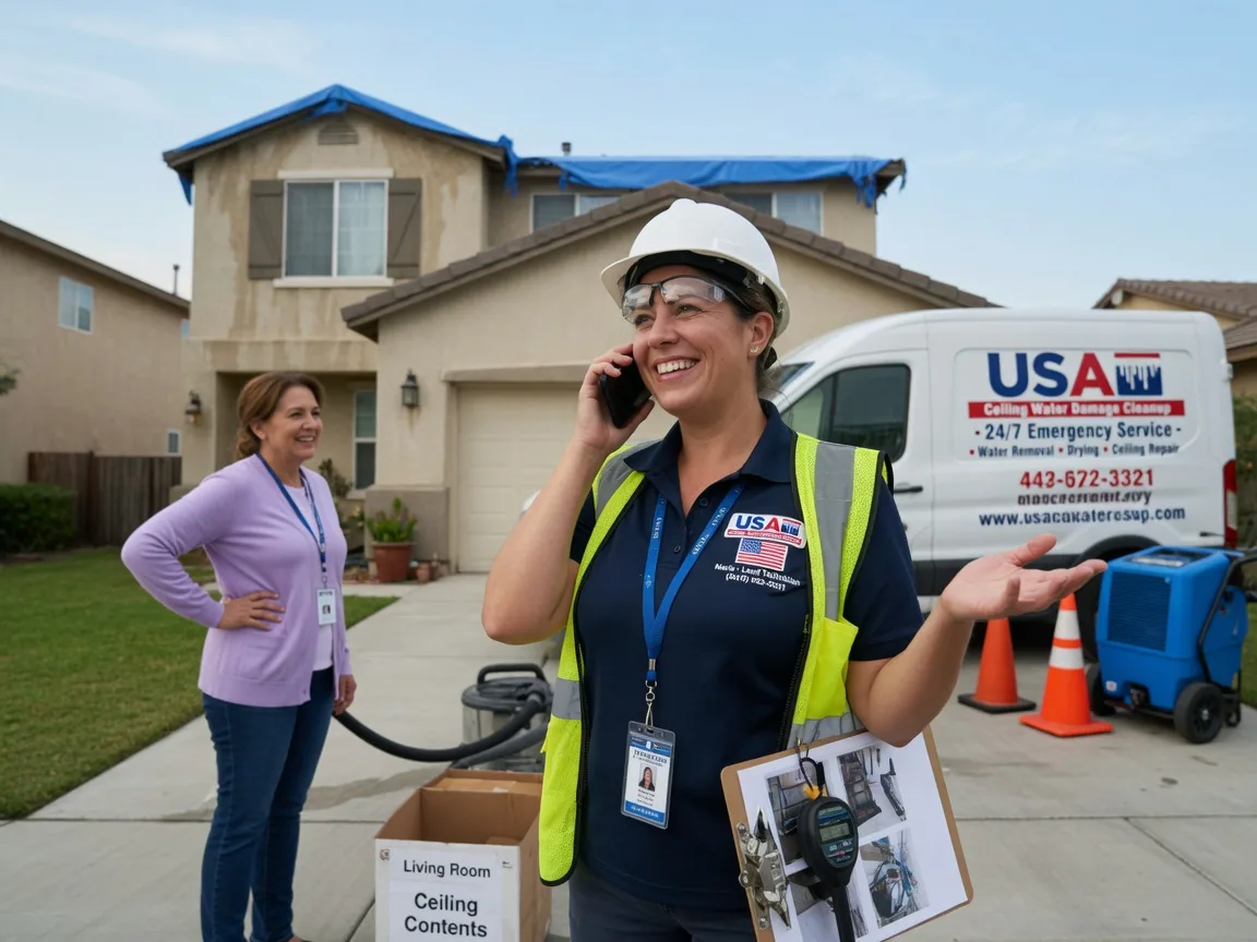 Ceiling Water Damage Restoration Dunreith, IN FAQs